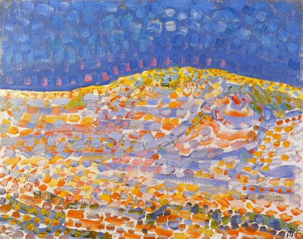 Dune II, 1909 by Piet Mondrian