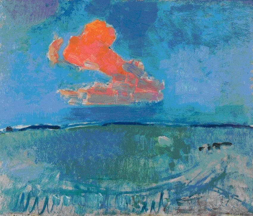The Red Cloud, 1907 by Piet Mondrian