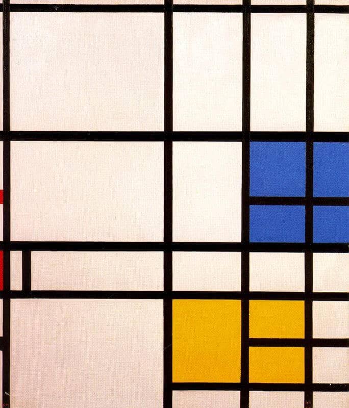 Composition London, 1940-42 by Piet Mondrian
