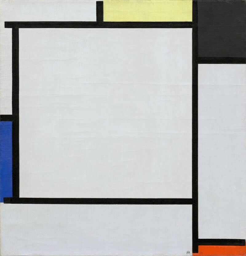 Tableau II, 1922 by Piet Mondrian
