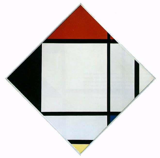 Tableau No. IV, 1925 by Piet Mondrian