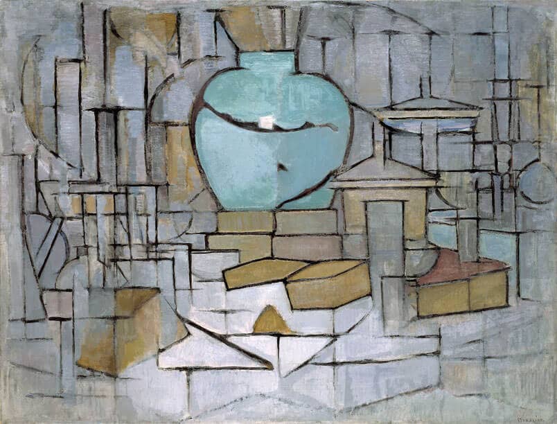 The Still Life with Gingerpot II, 1912 by Piet Mondrian