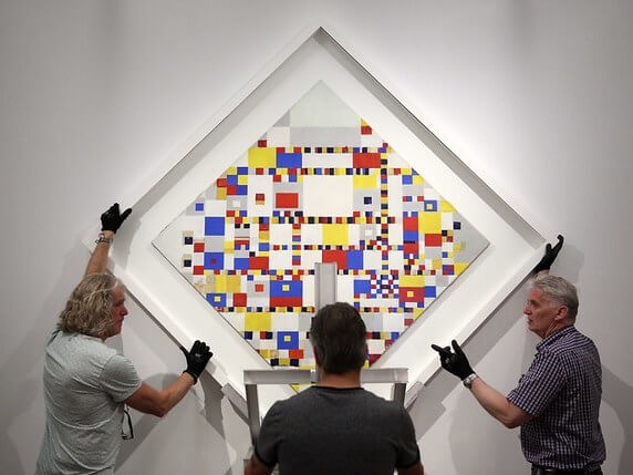 Photo of Victory Boogie-Woogie by Piet Mondrian