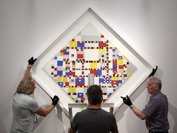 Photo of Victory Boogie-Woogie by Piet Mondrian