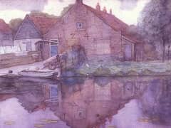 Houses on the Gein by Piet Mondrian