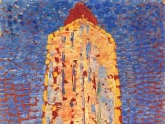 Lighthouse in Westkapelle by Piet Mondrian