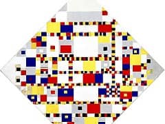 Victory Boogie-Woogie by Piet Mondrian